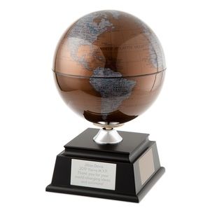 Copper Desktop Solar Globe